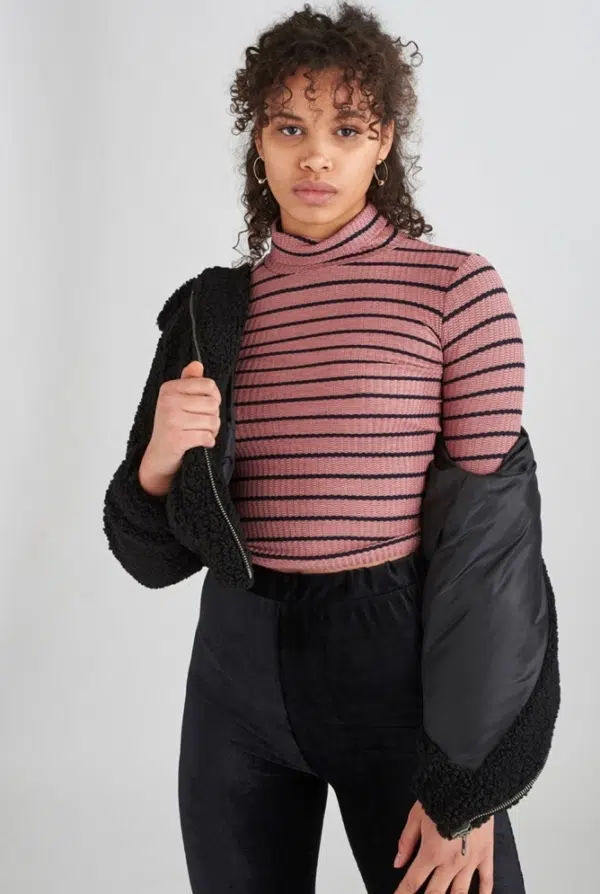 24 Colours turtleneck top