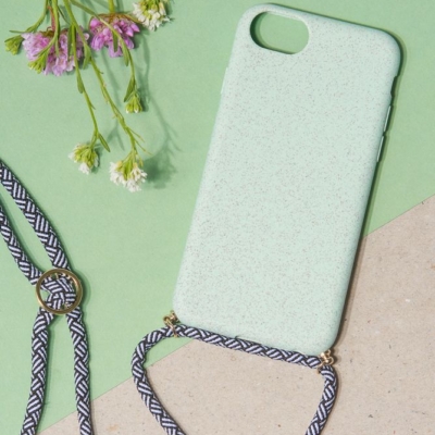 24 Colours phone chain Biodegradable mint iPhone 6/7/8