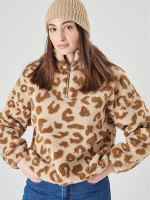 24 colors fleece sweater brown