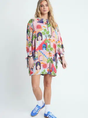 Native Youth Dress Cabarero Heart Cut Out