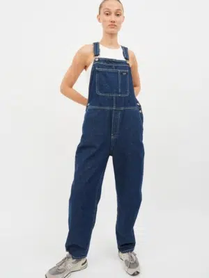 Dr.Denim Lydia Latzhose pebble dark retro