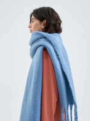 Compania Fantastica Schal blau