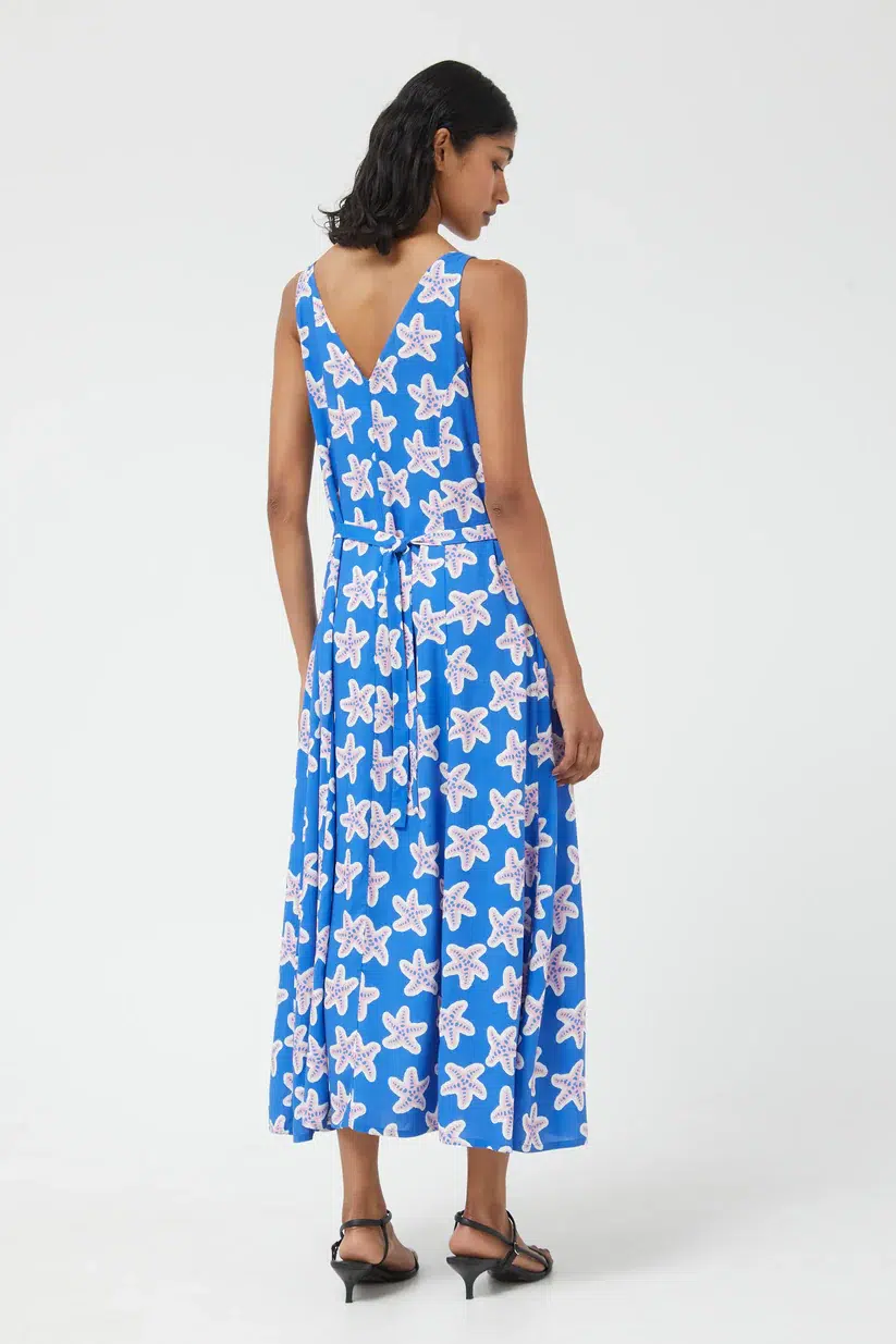 Compania Fantastica Kleid lang mit Seesternen