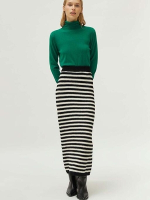 Compania Fantastica Strickrock Maxi Gestreift